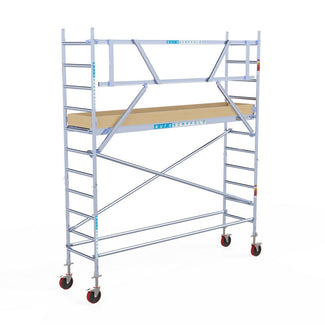 Rolsteiger Basic 75x305 4,2m werkhoogte tegen de gevel