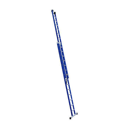 Eurostairs Reform ladder dubbel recht 2x14 sporten BLAUW
