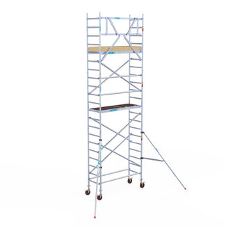 Rolsteiger Basic 75x190 7,2m werkhoogte tegen de gevel