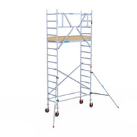 Rolsteiger Basic 75x190 5,2m werkhoogte tegen de gevel