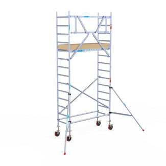 Rolsteiger Basic 75x190 5,2m werkhoogte tegen de gevel