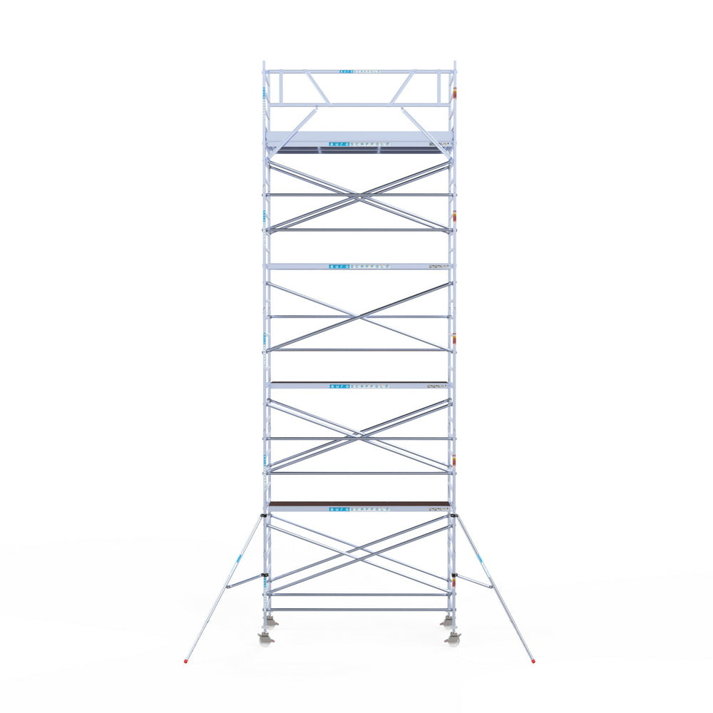 Rolsteiger Original  135x305 10,2m werkhoogte carbon vloer tegen de gevel