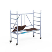 Kamersteiger met luik 75x190x300 cm werkhoogte