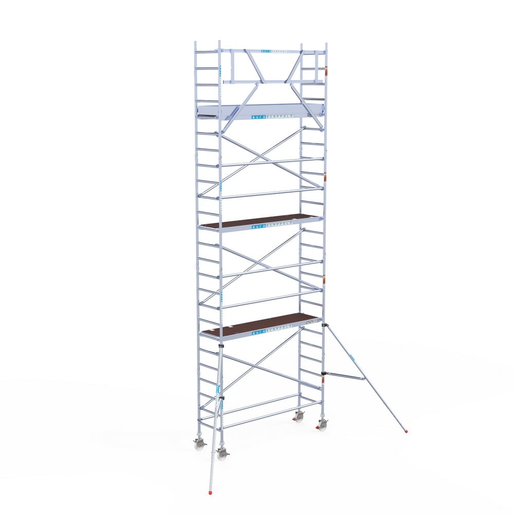 Rolsteiger Original  75x250 8,2m werkhoogte carbon vloer tegen de gevel