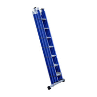 Eurostairs Reform ladder driedubbel recht 3x7 sporten BLAUW