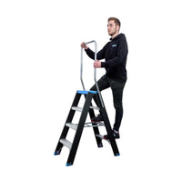 Dubbele zwarte trap 4 treden - Limited edition