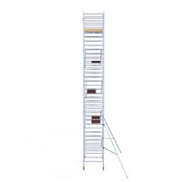 Rolsteiger Basic 135x250 11,2m werkhoogte tegen de gevel