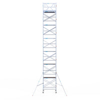 Rolsteiger Original  135x190 14,2m werkhoogte carbon vloer tegen de gevel