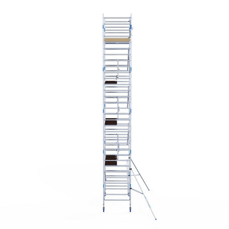 Rolsteiger Alumexx Extra 135x250 10,2m werkhoogte tegen de gevel