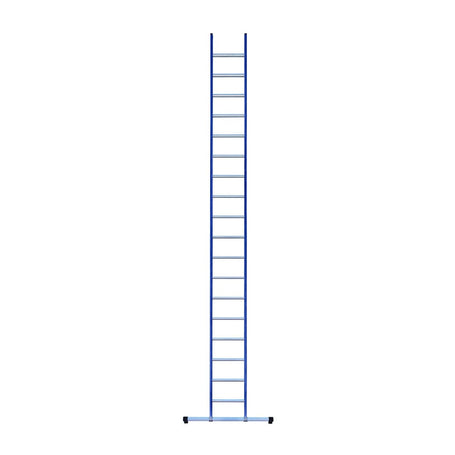 Eurostairs Ladder enkel recht 1x18 sporten BLAUW