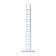 Eurostairs Ladder enkel recht 1x18 sporten BLAUW