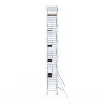 Rolsteiger Alumexx Extra 135x250 12,2m werkhoogte tegen de gevel