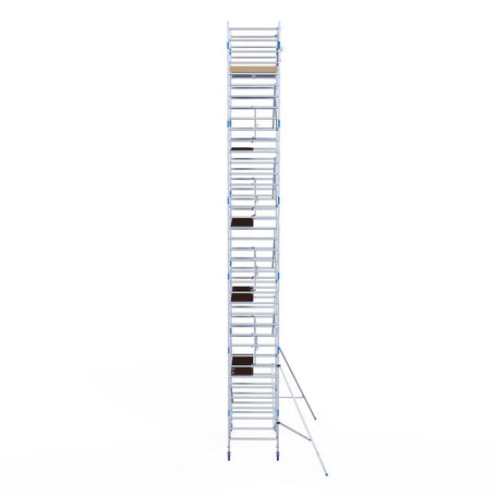 Rolsteiger Alumexx Extra 135x250 12,2m werkhoogte tegen de gevel