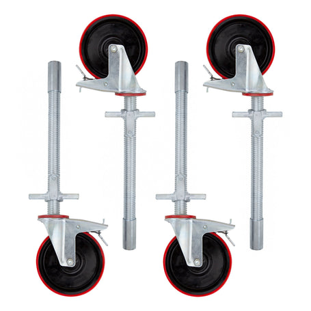 Rolsteiger Basic 75x305 5,2m werkhoogte carbon vloer tegen de gevel