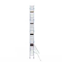 Rolsteiger Alumexx Extra 75x190 10,2m werkhoogte tegen de gevel