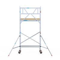 Rolsteiger Basic 75x190 5,2m werkhoogte tegen de gevel