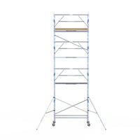 Rolsteiger Alumexx Extra 90x250 9,2m werkhoogte tegen de gevel