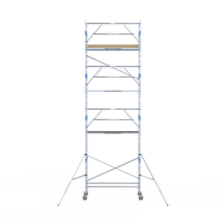 Rolsteiger Alumexx Extra 90x250 9,2m werkhoogte tegen de gevel