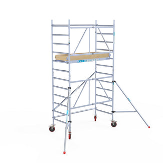 Kamersteiger 90x190x470 cm met verstelbare wielen