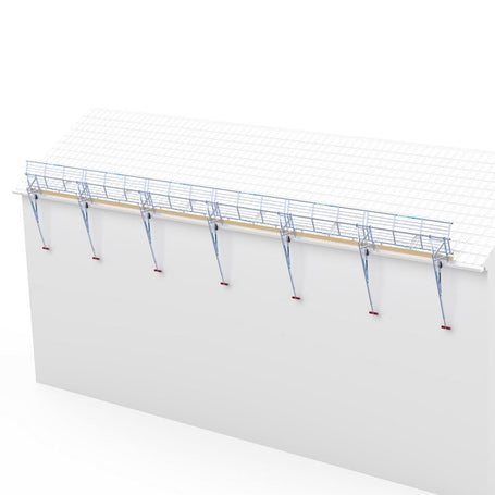 SGS Dakbeveiliging Edge 18 mtr complete set schuin dak