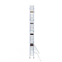 Rolsteiger Alumexx Light 75x190 10,2m werkhoogte tegen de gevel