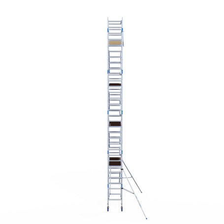 Rolsteiger Alumexx Light 75x190 10,2m werkhoogte tegen de gevel