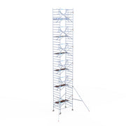 Rolsteiger Professional 135x190 13,2m werkhoogte tegen de gevel