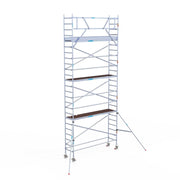 Rolsteiger Original  75x305 8,2m werkhoogte carbon vloer tegen de gevel