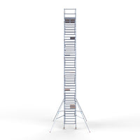 Rolsteiger Original 135x305 14,2m werkhoogte tegen de gevel