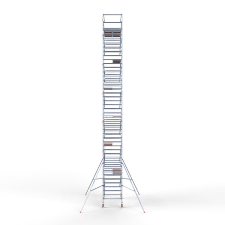 Rolsteiger Original 135x305 14,2m werkhoogte tegen de gevel