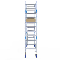 Rolsteiger Alumexx Light 75x250 4,2m werkhoogte tegen de gevel
