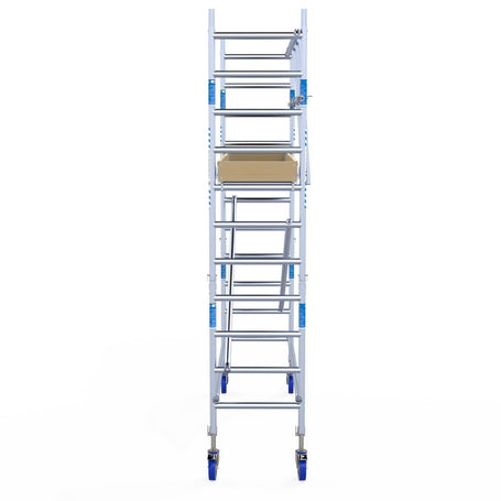 Rolsteiger Alumexx Light 75x250 4,2m werkhoogte tegen de gevel