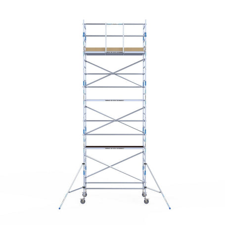 Steigeraanhanger 250 + Rolsteiger Alumexx Light 135x250 8,2m werkhoogte