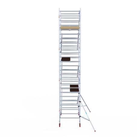 Steigeraanhanger afsluitbaar 250 + Rolsteiger Basic 135x250 8,2m werkhoogte