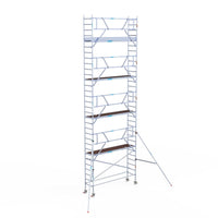 Rolsteiger Professional 75x305 10,2m werkhoogte tegen de gevel