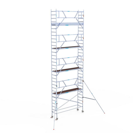 Rolsteiger Professional 75x305 10,2m werkhoogte tegen de gevel