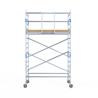 Rolsteiger Alumexx Light 135x250 5,2m werkhoogte tegen de gevel
