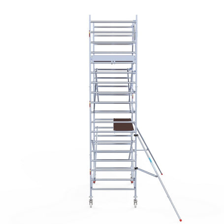 Rolsteiger Original  135x250 6,2m werkhoogte carbon vloer tegen de gevel