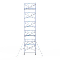 Rolsteiger Professional 135x250 12,2m werkhoogte tegen de gevel