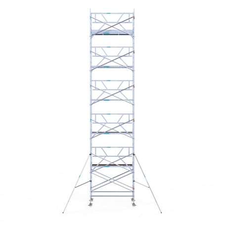 Rolsteiger Professional 135x250 12,2m werkhoogte tegen de gevel