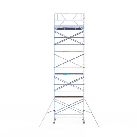 Rolsteiger Original 135x250 10,2m werkhoogte tegen de gevel