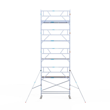 Rolsteiger Professional 90x305 10,2m werkhoogte tegen de gevel
