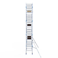 Rolsteiger Alumexx Light 90x250 8,2m werkhoogte tegen de gevel