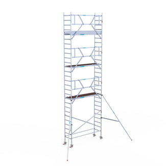Rolsteiger Professional 75x250 9,2m werkhoogte tegen de gevel