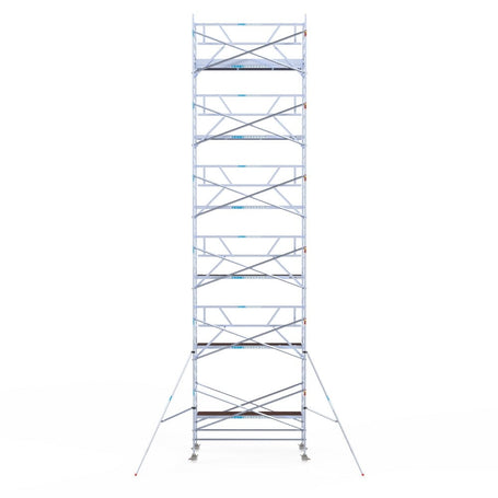 Rolsteiger Professional 135x305 13,2m werkhoogte tegen de gevel