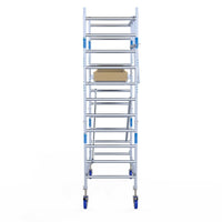 Rolsteiger Alumexx Light 90x190 4,2m werkhoogte tegen de gevel