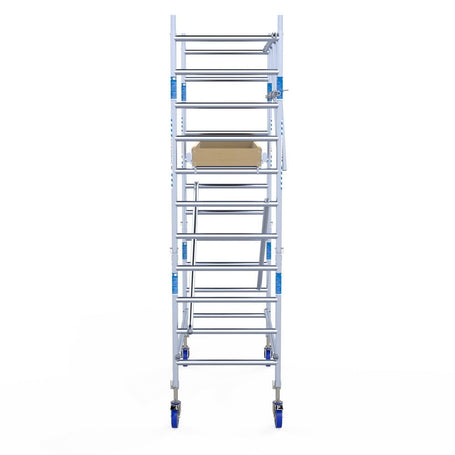 Rolsteiger Alumexx Light 90x190 4,2m werkhoogte tegen de gevel