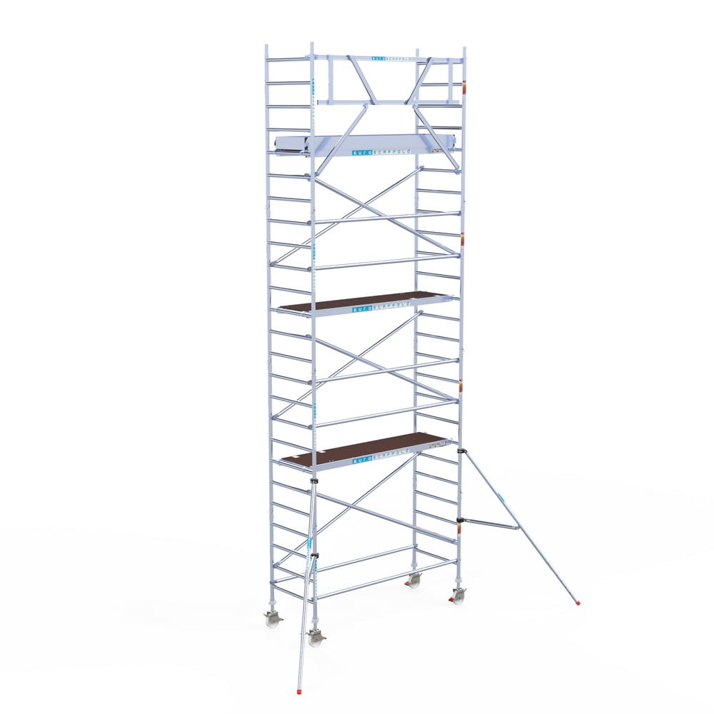 Rolsteiger Original  90x250 8,2m werkhoogte carbon vloer tegen de gevel