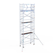 Rolsteiger Original  90x250 8,2m werkhoogte carbon vloer tegen de gevel