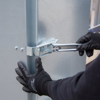 Steigeraanhanger afsluitbaar 250 + Rolsteiger Standaard 135x250 8,2m werkhoogte